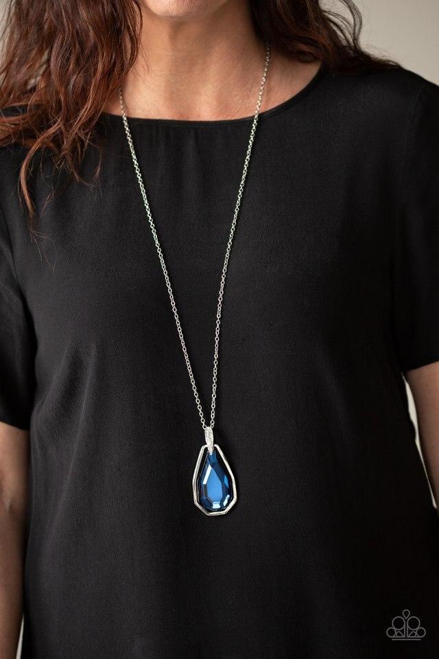 Maven Magic Blue Necklace Paparazzi‐914