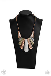 Untamed Copper Necklace Paparazzi-1068