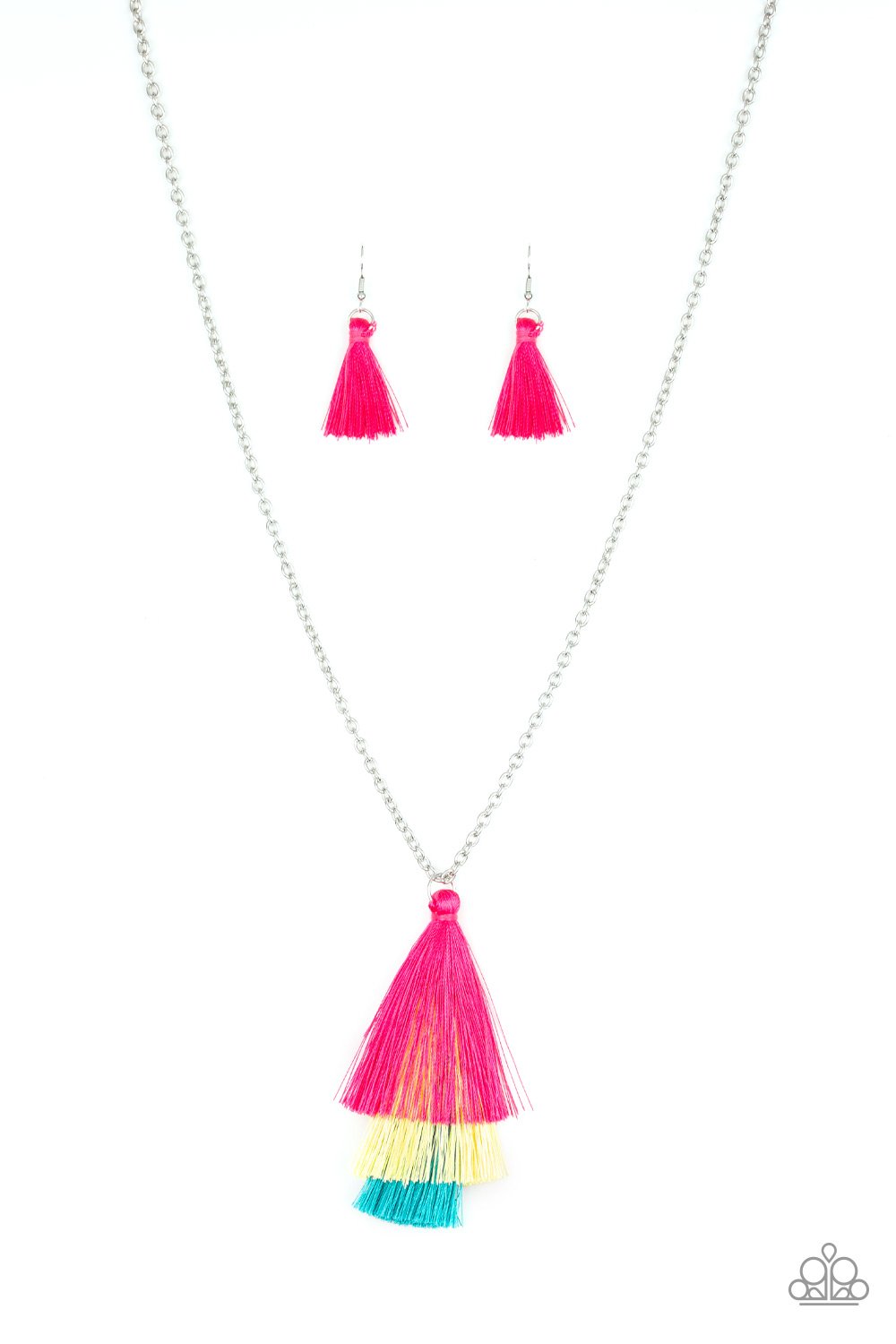 Triple the Tassel Multi Necklace Paparazzi