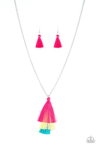 Triple the Tassel Multi Necklace Paparazzi