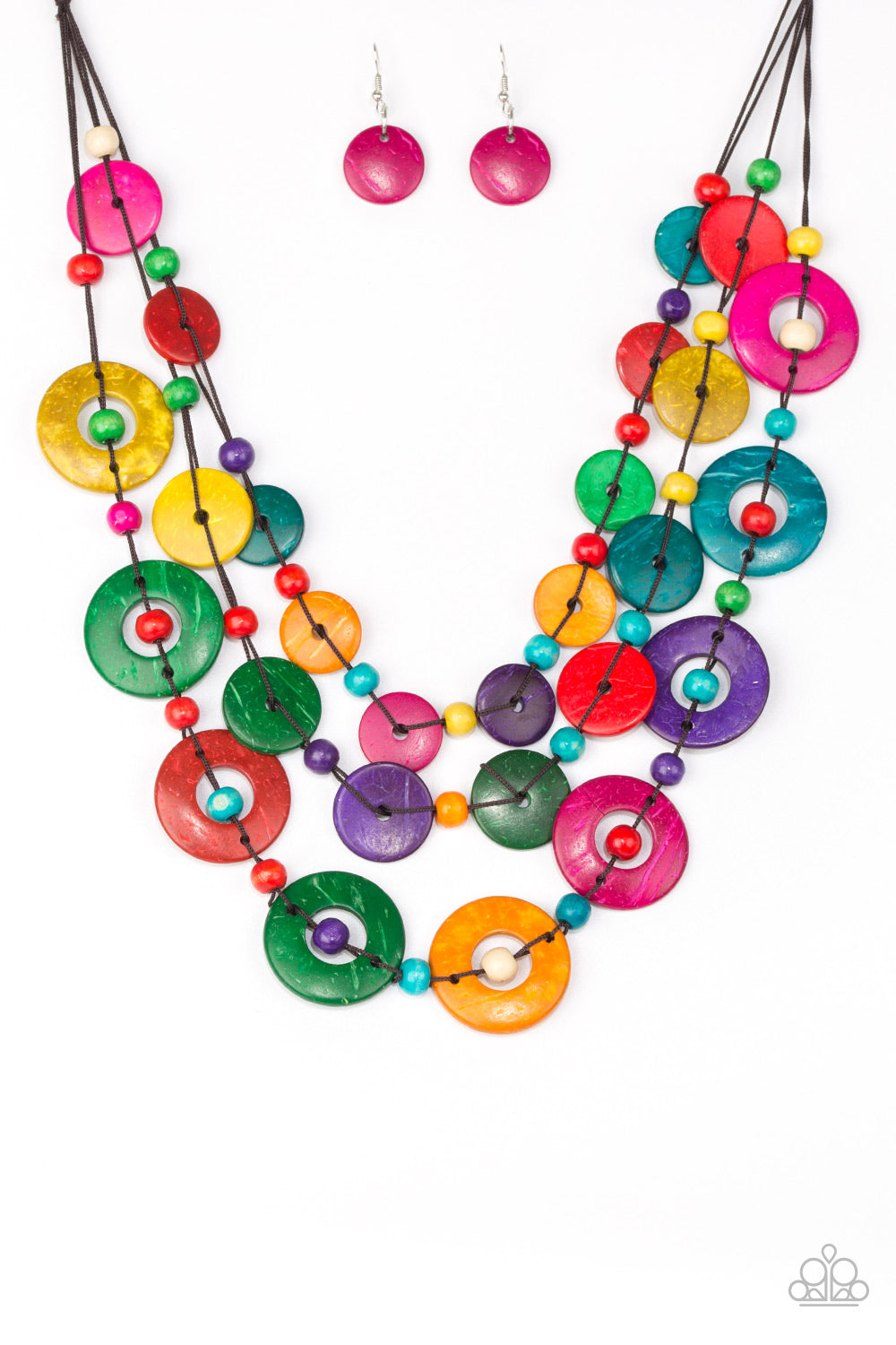 Catalina Coastin' Multi Necklace Paparazzi-207