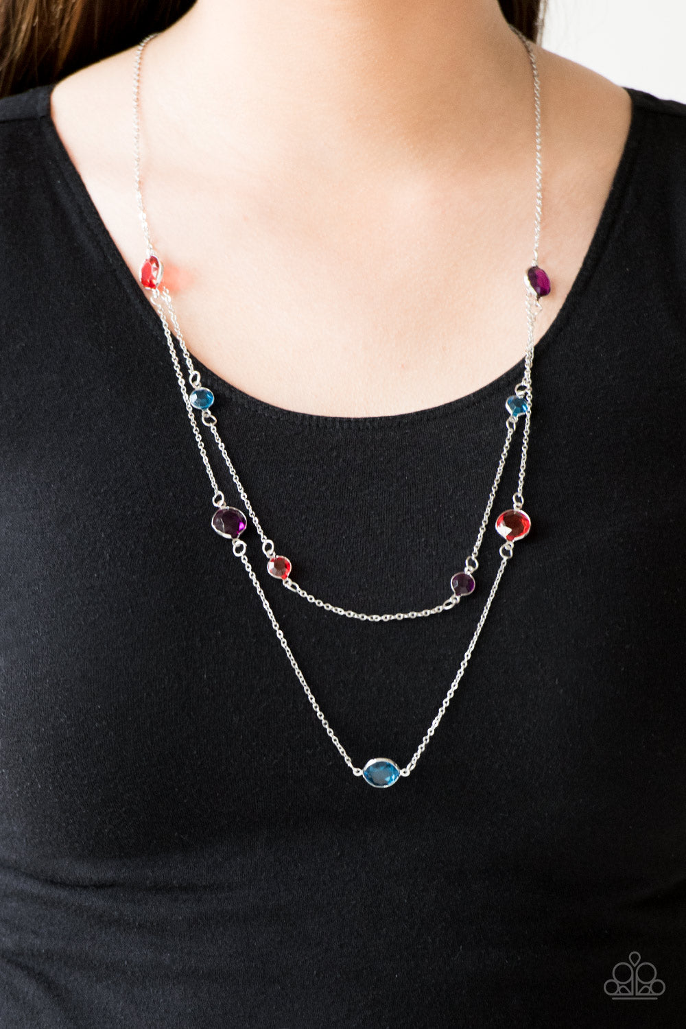 Raise Your Glass - Multi Necklace Paparazzi - 647