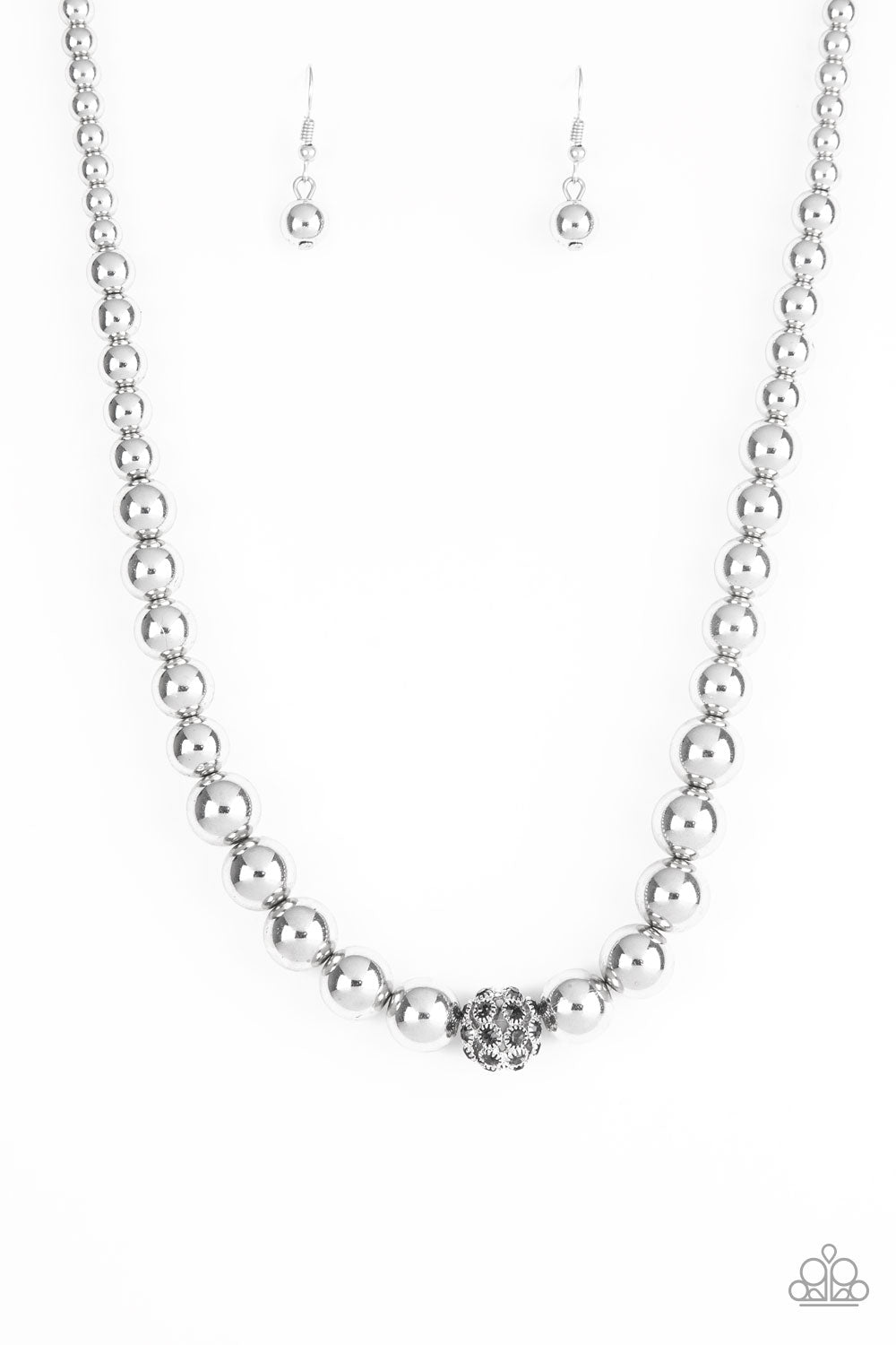 High-Stakes FAME - Silver Necklace Paparazzi