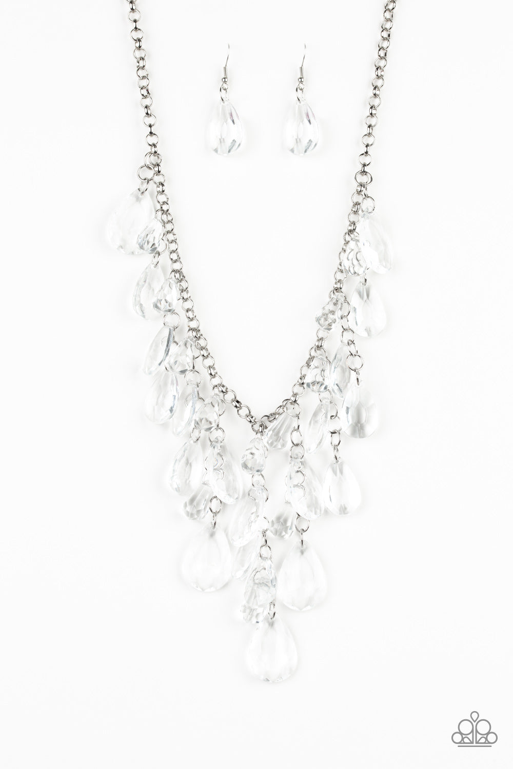 Irresistible Iridescence - White Necklace Paparazzi