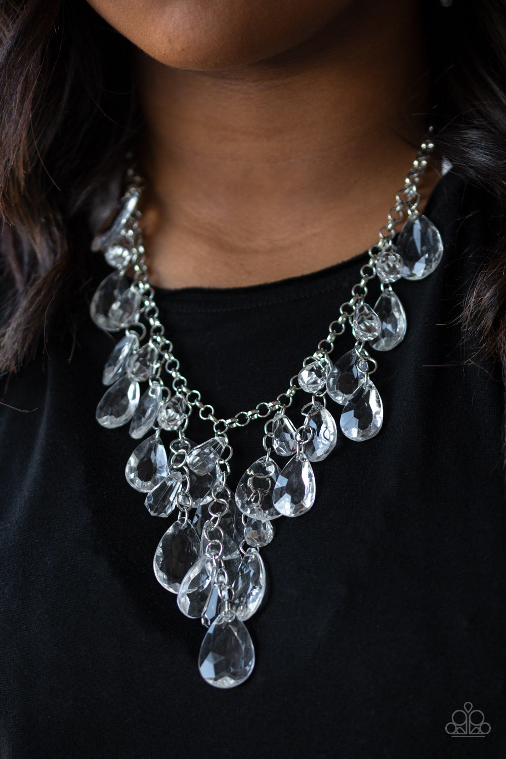 Irresistible Iridescence - White Necklace Paparazzi