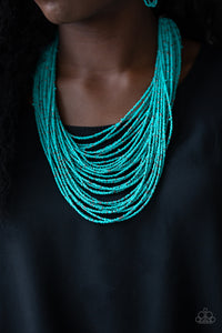 Rio Rainforest - Blue Necklace Paparazzi