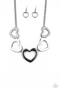 Hearty Hearts Multi Necklace Paparazzi - 430