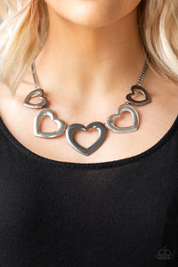 Hearty Hearts Multi Necklace Paparazzi - 430