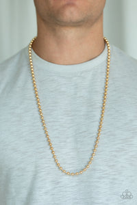 Cadet Casual - Gold Necklace Paparazzi