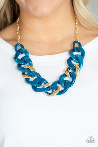 I Have A HAUTE Date - Blue Necklace Paparazzi