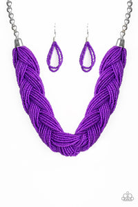 The Great Outback Purple Necklace Paparazzi-776