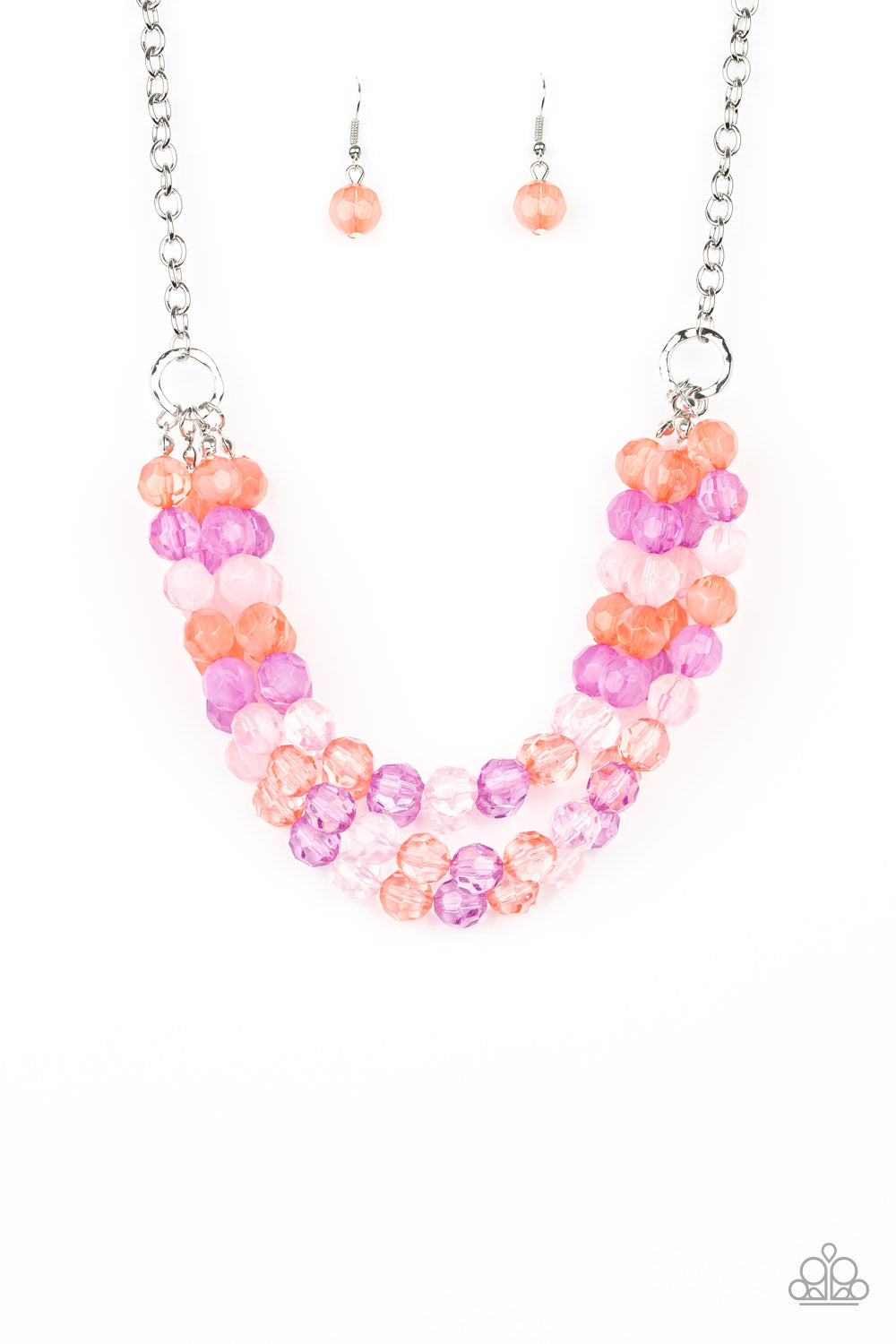 Summer Ice - Multi Necklace Paparazzi - 1294