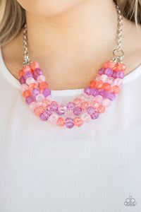 Summer Ice - Multi Necklace Paparazzi - 1294