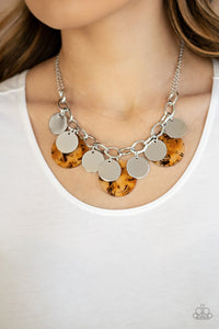 Confetti Confection - Yellow Necklace Paparazzi