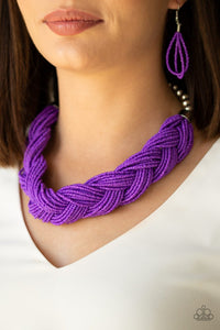 The Great Outback Purple Necklace Paparazzi-776