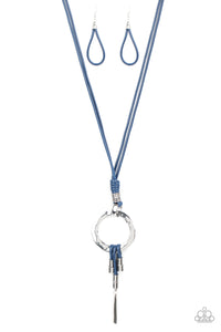 Tranquil Artisan - Blue Necklace Paparazzi-943