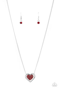 Game, Set, MATCHMAKER - Red Necklace Paparazzi