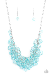 Let The Festivities Begin - Blue Necklace Paparazzi-1176