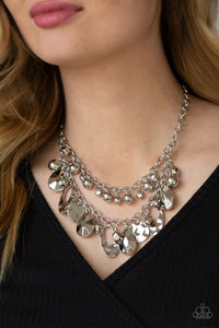 Extra Exhilarating - Silver Necklace Paparazzi - 1235