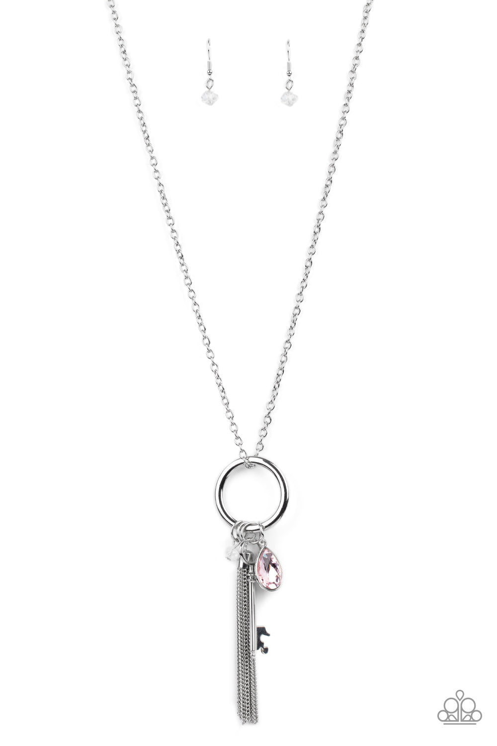 Unlock Your Sparkle - Pink Necklace Paparazzi-1098