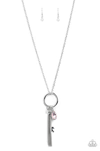 Unlock Your Sparkle - Pink Necklace Paparazzi-1098