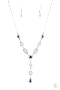 Royal Redux - Blue Necklace Paparazzi - 1352