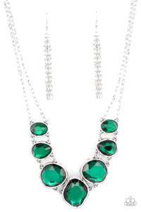 Absolute Admiration - Green Necklace Paparazzi - 1456