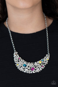 Fabulously Fragmented - Multi Necklace Paparazzi - 1327