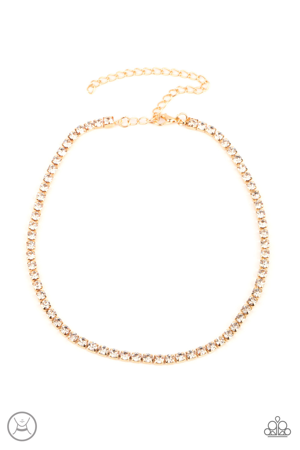 Starlight Radiance - Gold Necklace Paparazzi - 1414