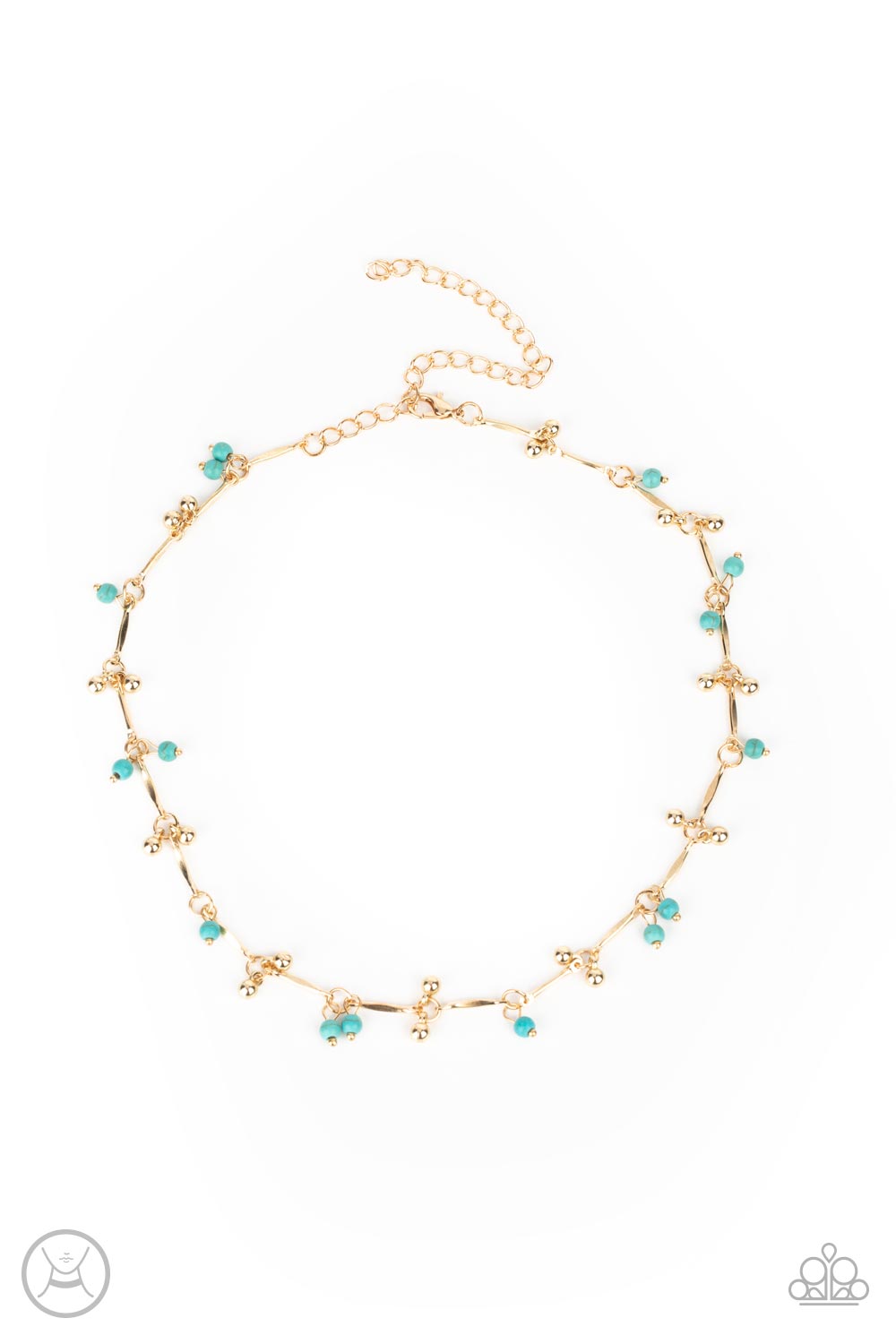 Sahara Social - Gold Necklace Paparazzi - 1473