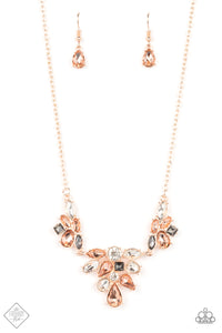 Completely Captivated - Rose Gold Necklace Paparazzi - 1561