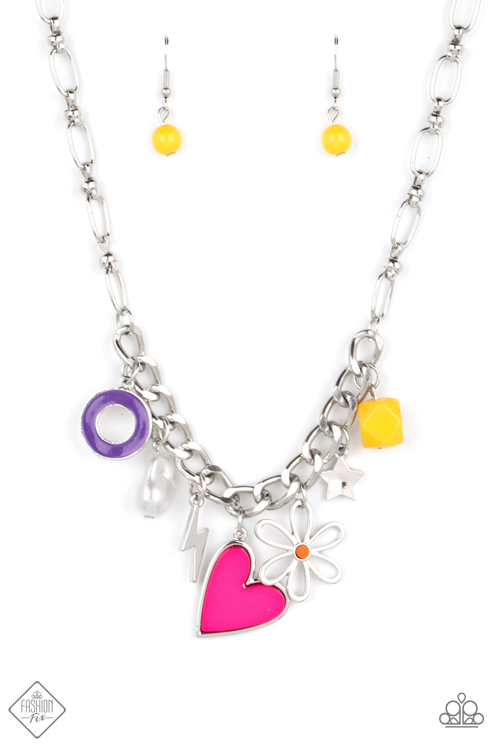 Living in CHARM-ony - Multi Necklace Paparazzi - 1614