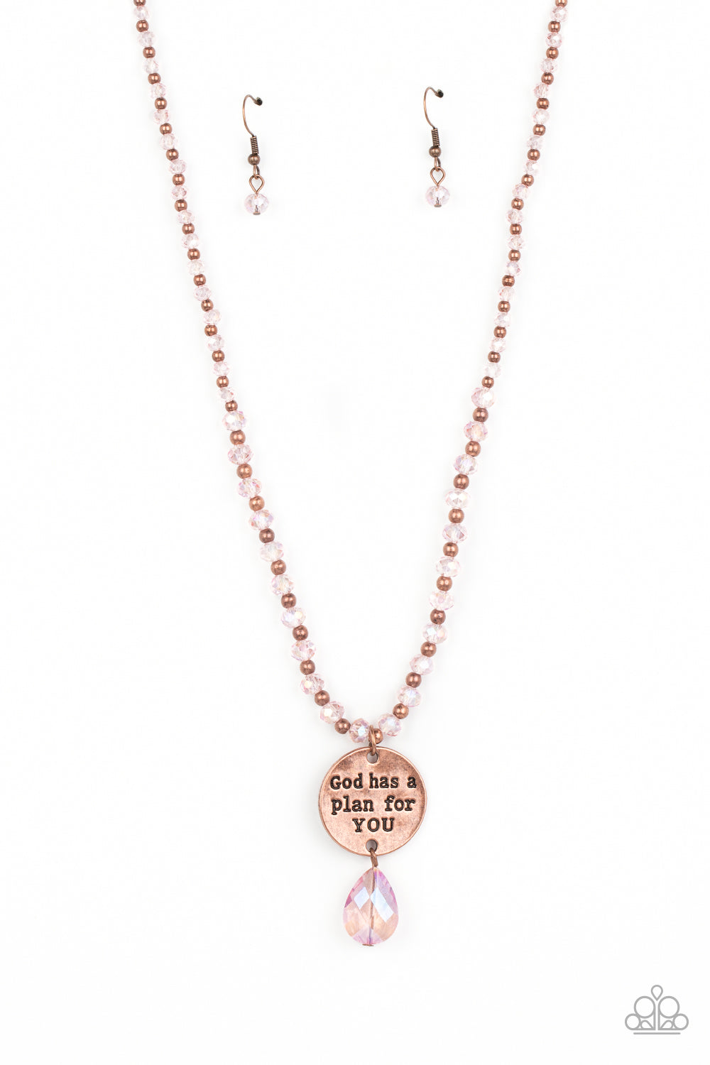 Priceless Plan - Copper Necklace Paparazzi - 1623