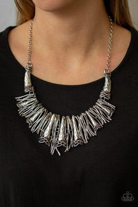 In The MANE‐stream Silver Necklace Paparazzi