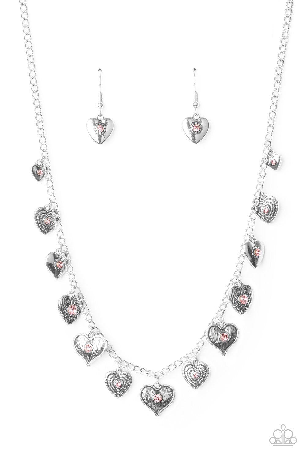 Lovely Lockets Pink Necklace Paparazzi