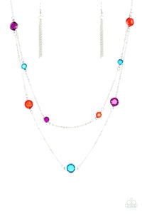 Raise Your Glass - Multi Necklace Paparazzi - 647