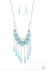 Roaring Riviera Blue Necklace Paparazzi-918